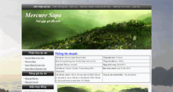 Desktop Screenshot of mercure-sapa.info