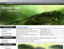 Tablet Screenshot of mercure-sapa.info